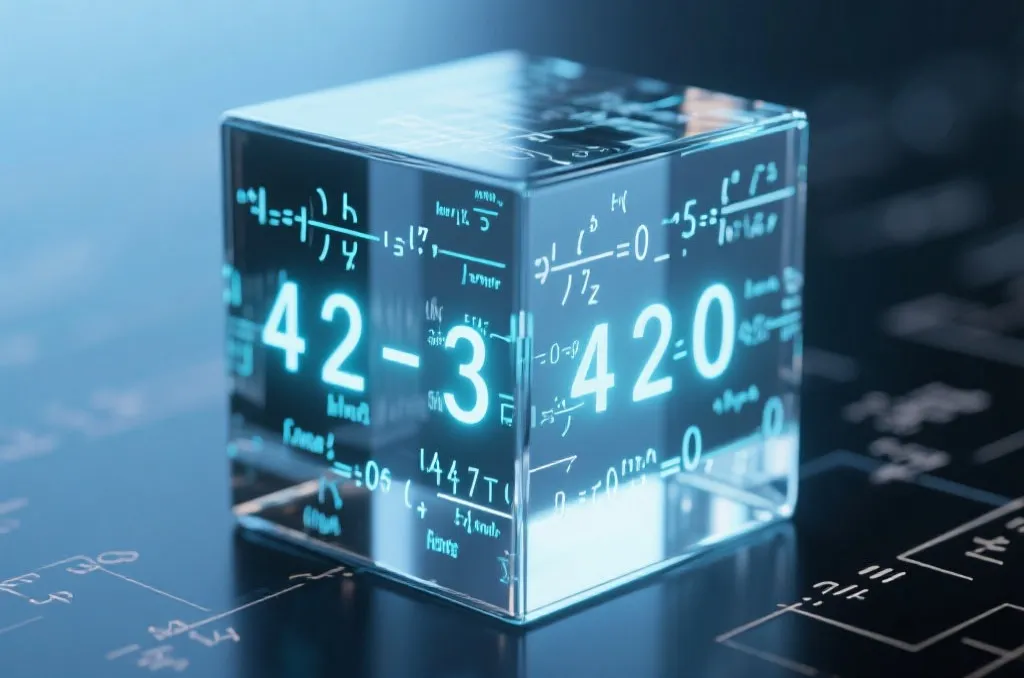 数学公式与透明数据算法的公平性概念图